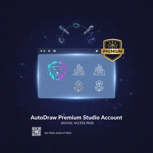 AutoDraw Premium Studio Account