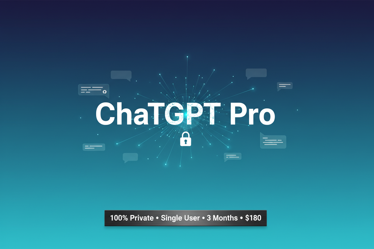 ChatGPT Pro Private Account 20x