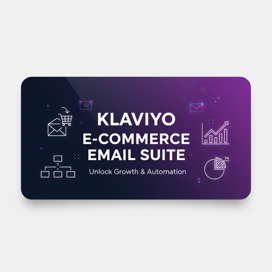 Klaviyo E-Commerce Email Suite